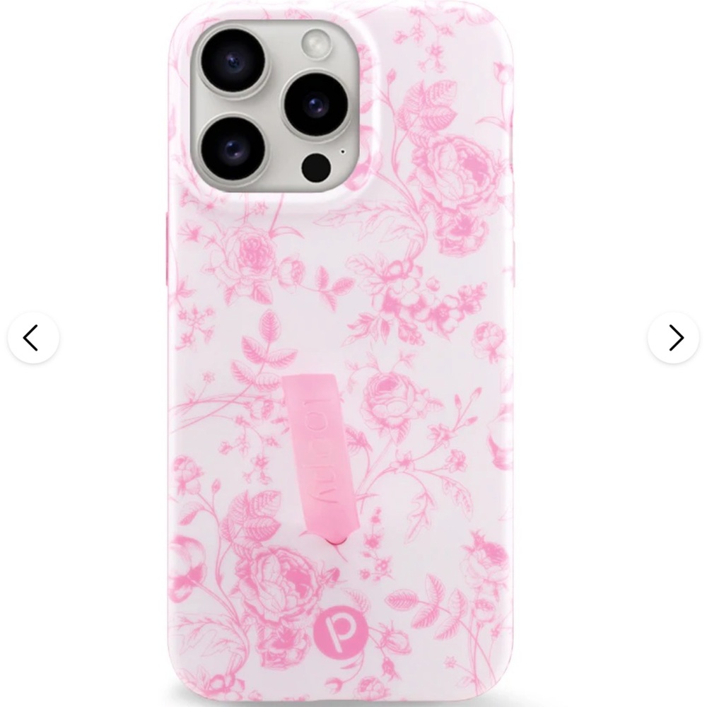 Loopy Case iPhone 15 pro Max Pink Marble iPhone Case
